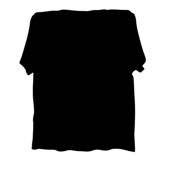 Rafaella Black Faux Diamond Neckline Sweater Tee – Size M NWOT - Picture 2 of 4